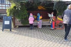 Krippe vor dem Hof