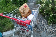 "Mülleimer" am Rastplatz Calpam