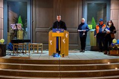 Friedensgebete von Pfarrer Abel und Pfarrer Kaufmann