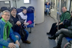 Mit der Bahn fahr mer haam