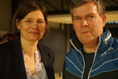 Manuela Rottmann (MdB) und Volker Goll (Sprecher Kreiverband)