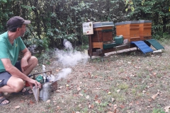 Es raucht wieder ...