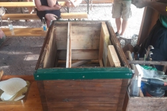 Bienenkasten von Innen