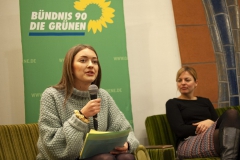 Marie Hagel moderiert den Abend