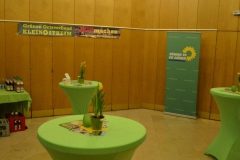 Warten auf die Gäste