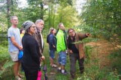 Exkusionsgruppe mit Förster Andreas Schmidt
