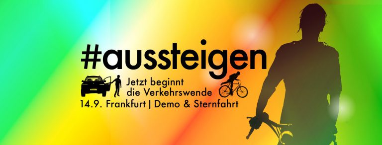 Fahrraddemo / Sternfahrt am 14.09. durch Kleinostheim
