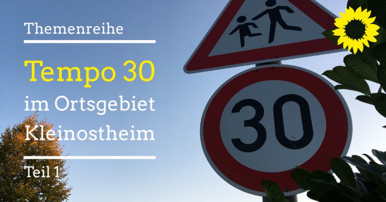 Tempo 30 in Kleinostheim (Teil 1)