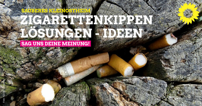 Zigaretten-Abfall: Lösungen und Ideen