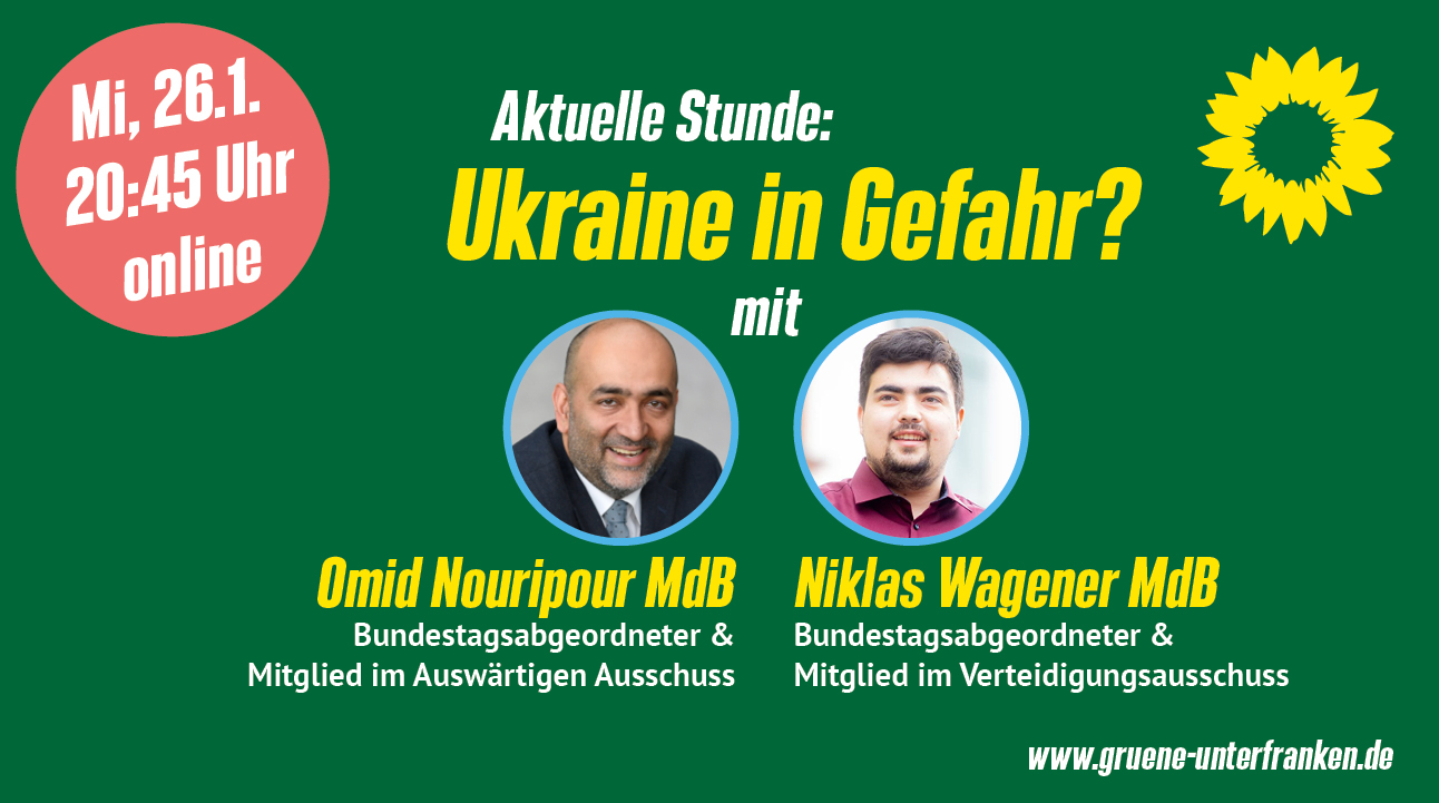 Aktuelle Stunde (online): Ukraine in Gefahr?
