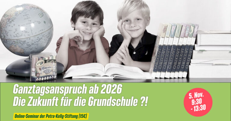 Ganztagsanspruch ab 2026: Die Zukunft für die Grundschule ?!