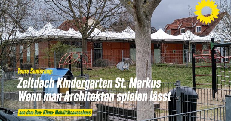 Sanierung Zeltdach Kindergarten St. Markus