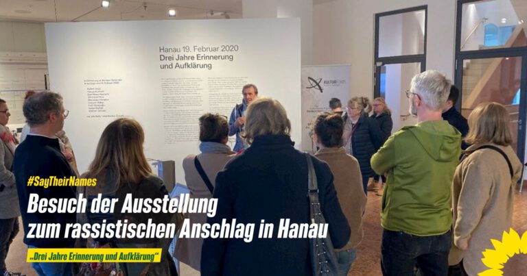 „Drei Jahre Erinnerung und Aufklärung“ – Ausstellung zum rassistischen Anschlag in Hanau