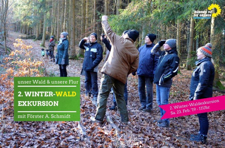 23.02. Zweite Winter-Exkursion durch Wald und Flur