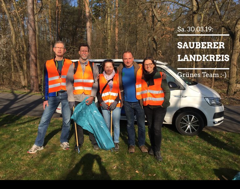 Machen statt meckern: sauberer Landkreis