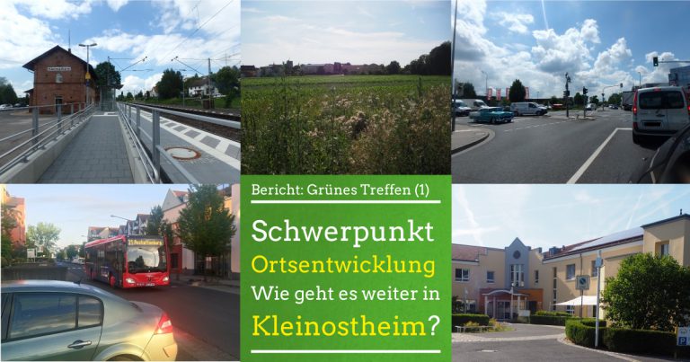 Schwerpunkt Ortsentwicklung – Wie geht es in Kleinostheim weiter?