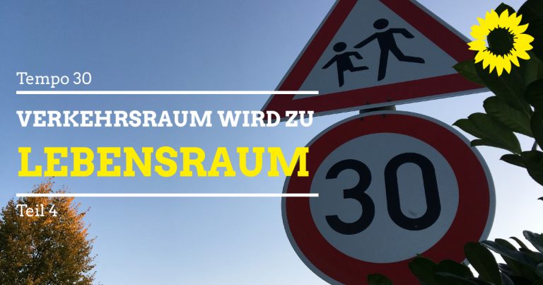 Tempo 30 – Verkehrsraum wird zu Lebensraum (Teil 4)