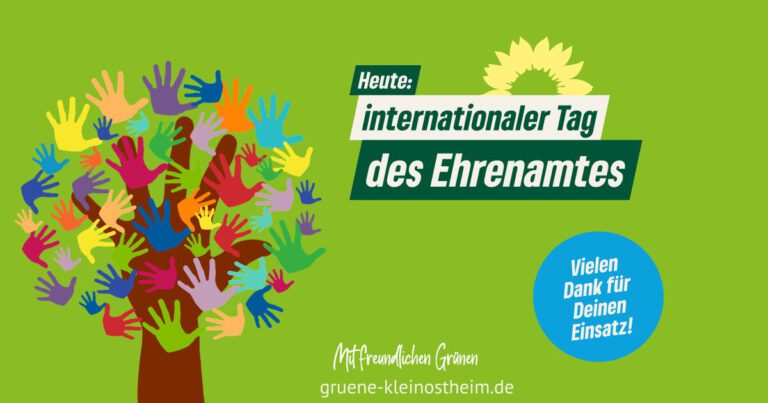 Internationaler Tag des Ehrenamtes