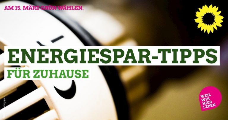 Energiespar-Tipps für zu Hause