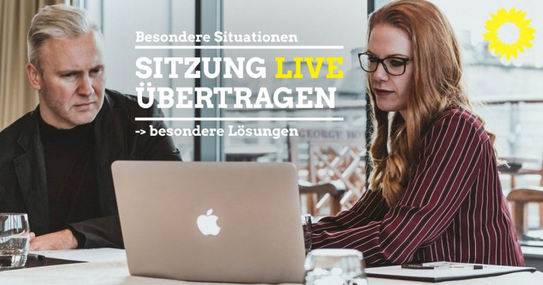 Vorschlag: Sitzung live übertragen