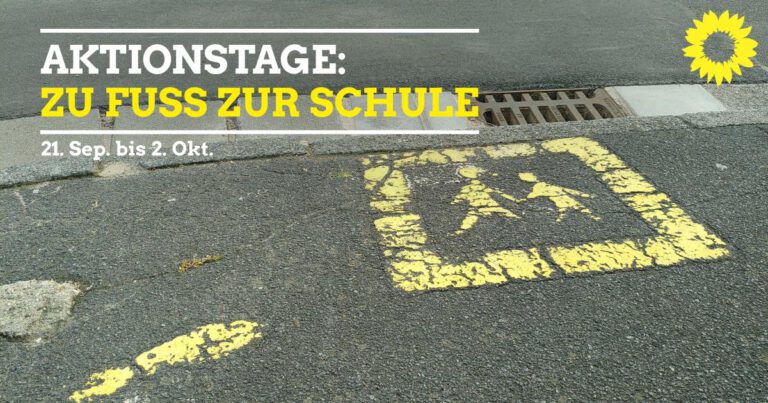 Aktionstage: „Zu Fuß zur Schule“