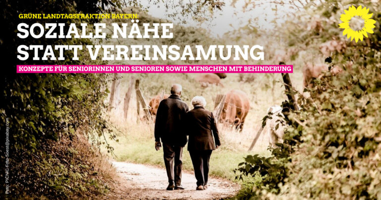 Konzepte für Seniorinnen und Senioren sowie Menschen mit Behinderung