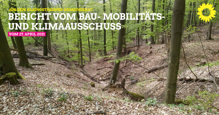 Bericht vom Bau- Mobilitäts- und Klimaausschuss vom 27. April