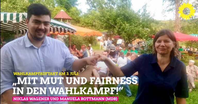 Mit Mut und Fairness in den Wahlkampf!“