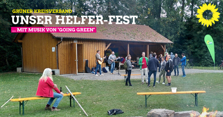 Grünes Helfer-Fest