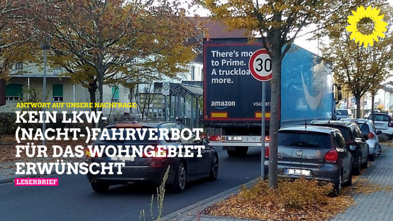 LKW Nachtfahrverbot nur für die B8?