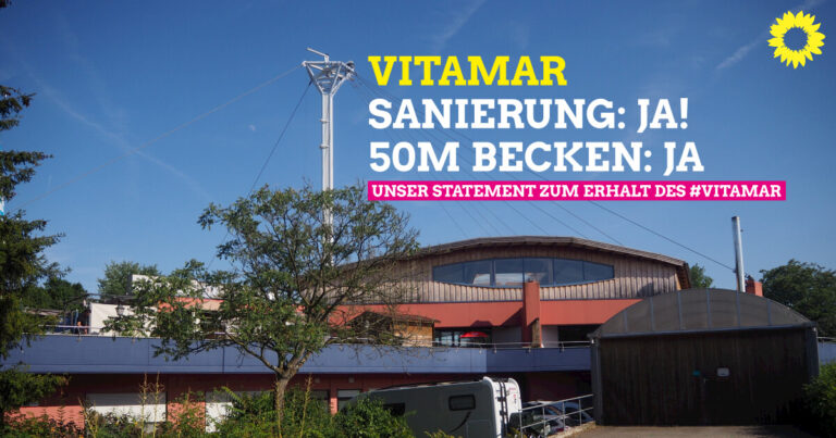 Unsere Statement zum VITAMAR: Sanieren + 50m Becken erhalten