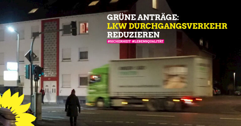 Anträge zum Thema LKW-Verkehr