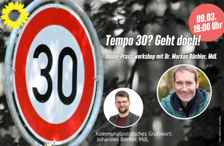 Praxis-Workshop: Tempo 30? Geht doch!