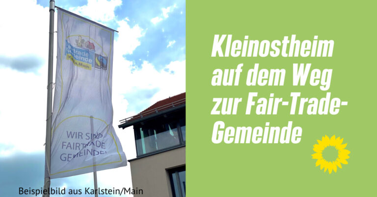 Kleinostheim weiter auf dem Weg zur Fairtrade-Gemeinde