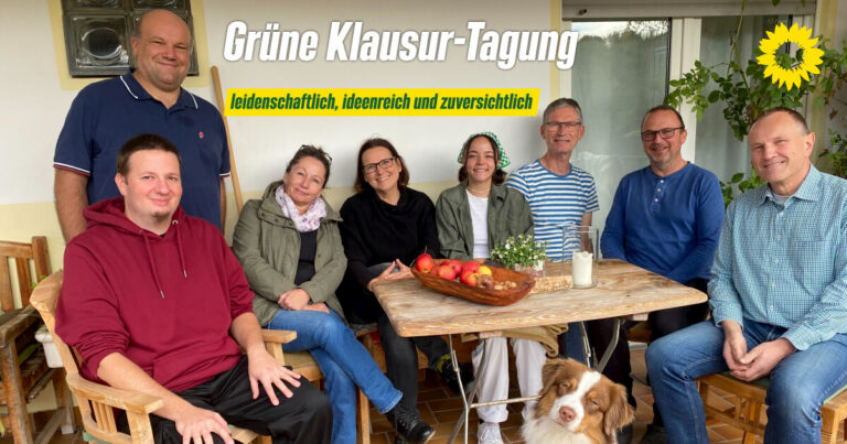 Grüne Klausur-Tagung: leidenschaftlich, ideenreich und zuversichtlich