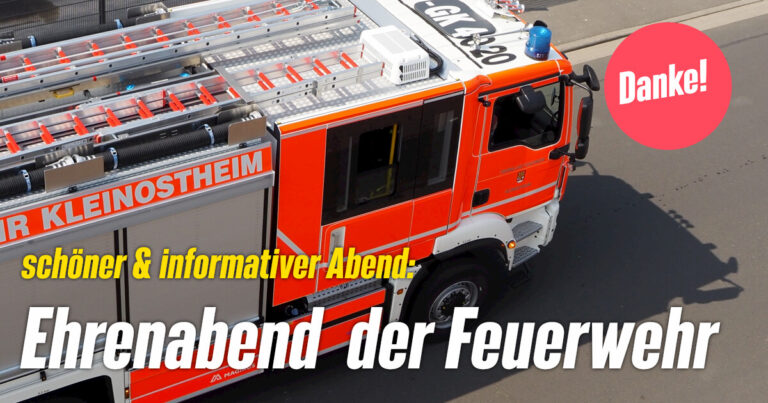 Ehrenabend der Feuerwehr