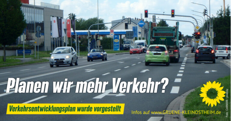 Verkehrs­entwicklungs­plan wurde vorgestellt und zeigt auf: wir müssen jetzt handeln!