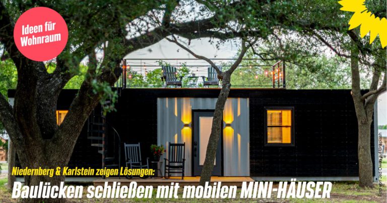 Tiny-Häuser gegen Wohnungsmangel