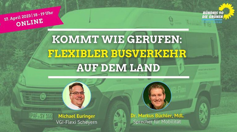 Kommt wie gerufen: Flexibler Busverkehr auf dem Land