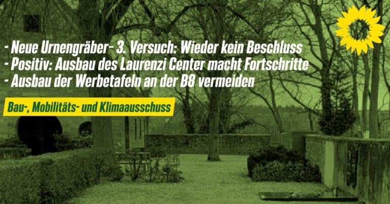 Bau-, Mobilitäts- und Klimaausschuss in Kürze