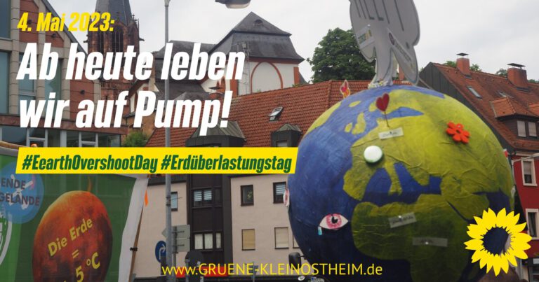 Ab heute leben wir auf Pump!