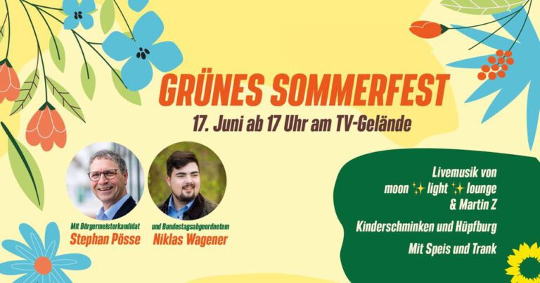 Radtour zum Grünen Sommerfest