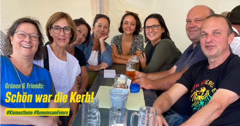 Grüne auf der Kerb: schön war’s!