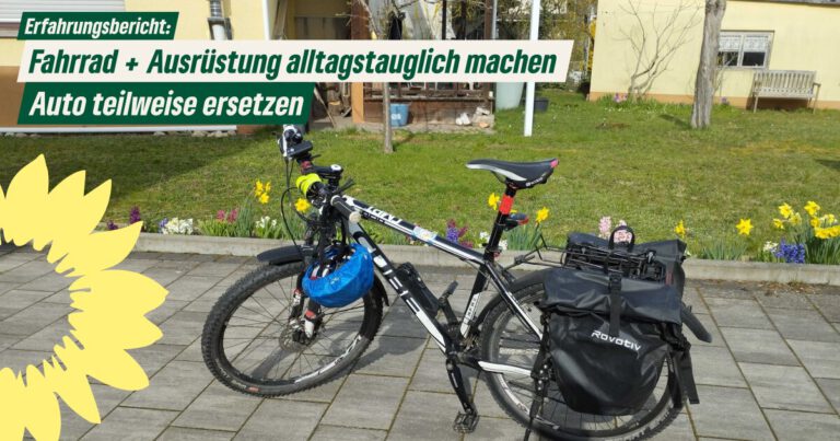 Fahrrad + Ausrüstung fit machen – Auto öfters stehen lassen