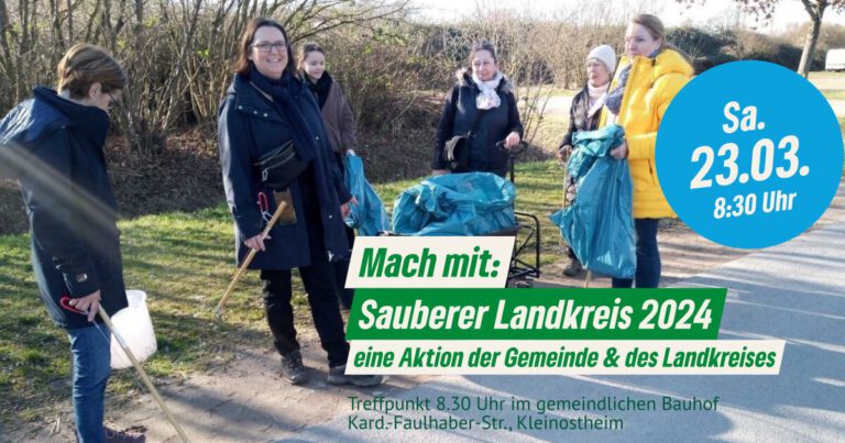 Aktion Sauberer Landkreis am 23.03.