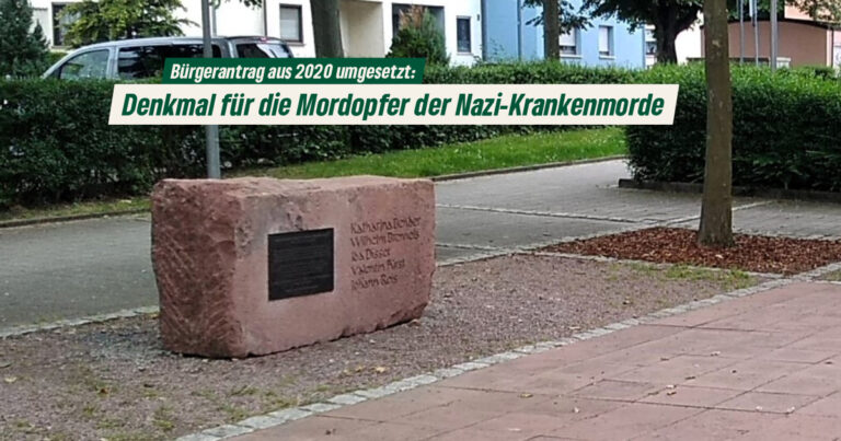 Denkmal für die Opfer der Nazi-Krankenmorde