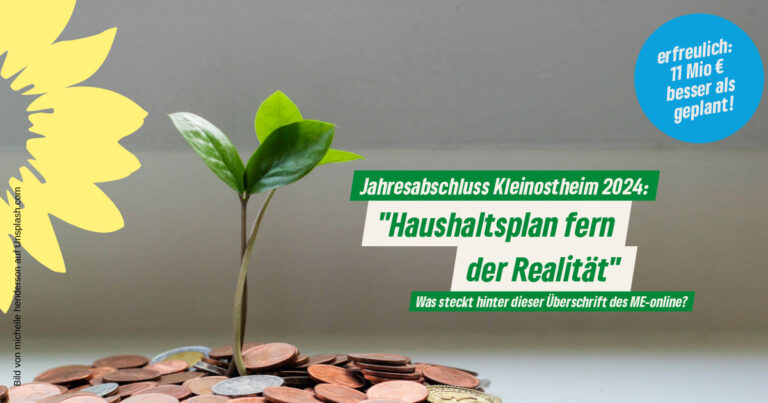 „Kleinostheim: Ein Haushaltsplan fern der Realität“