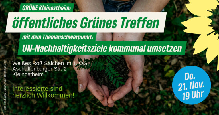 Treffen zum Thema „UN-Nachhaltigkeitsziele“