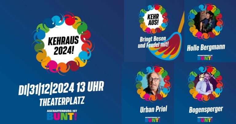 Kehraus 2024 – KOMMZ auf die Straße! Gemeinsam gegen Rechts!