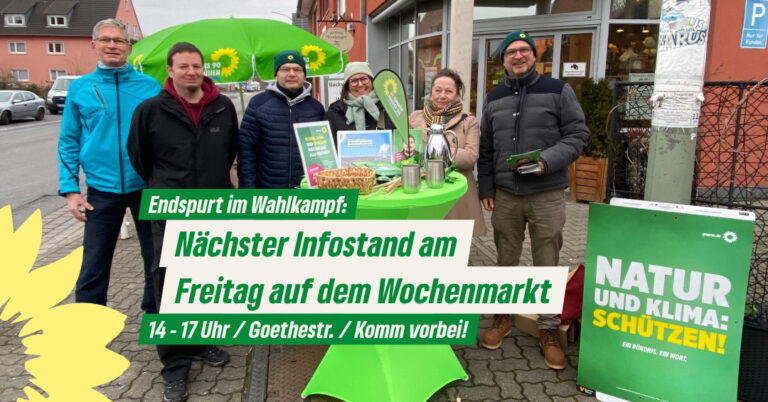 Endspurt im Wahlkampf